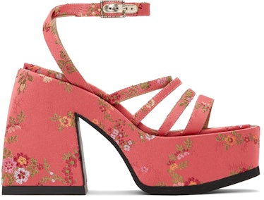 Pink Bulla Chibi Heeled Sandals: image 1