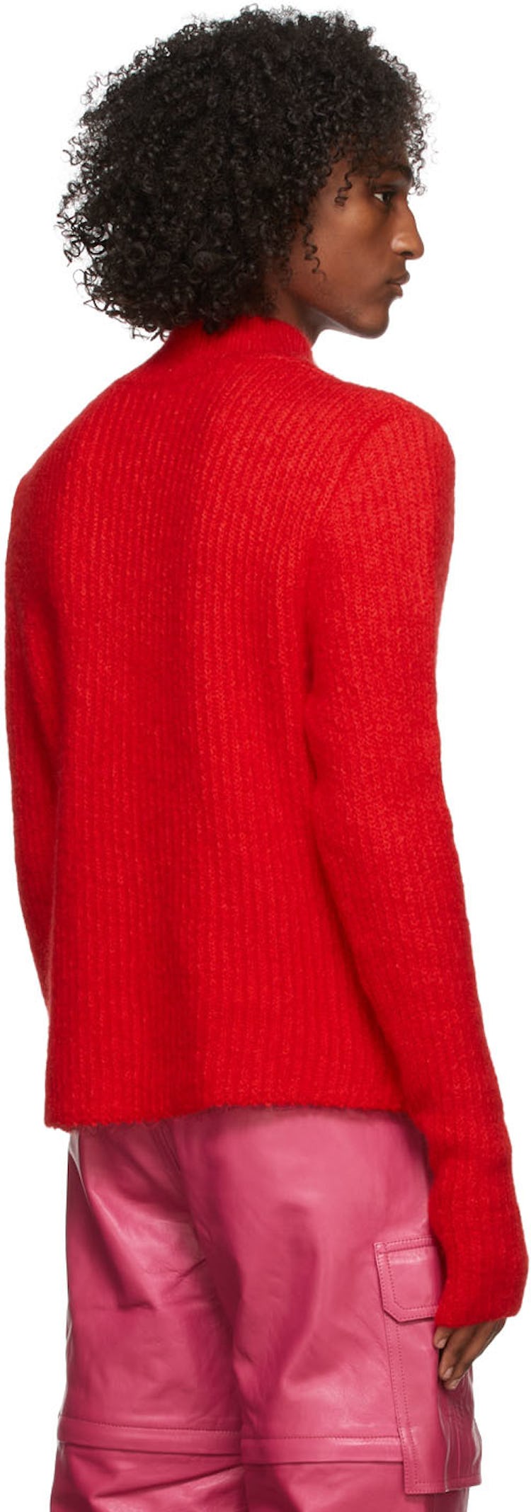 Red La Montagne 'La Maille Merano' Sweater: additional image