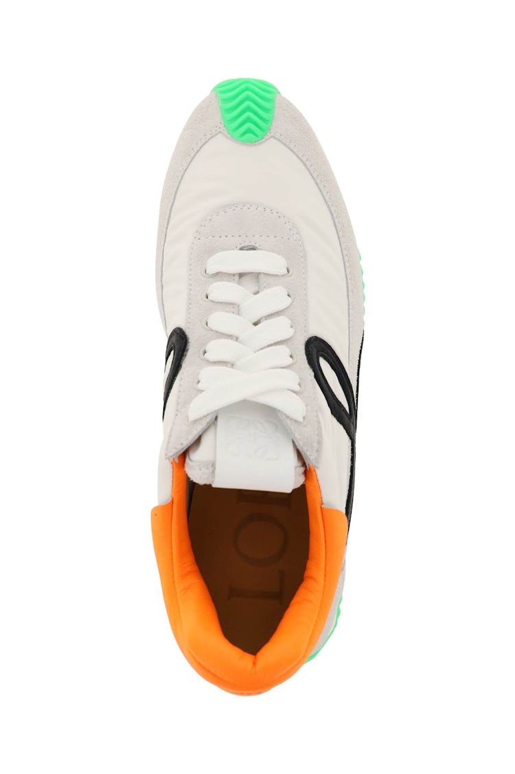 Loewe Flow Runner Sneakers In Leather And Nylon: additional image