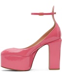 Pink Tan-Go Platform Pump Heels: additional image