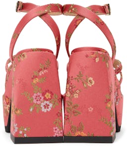 Pink Bulla Chibi Heeled Sandals: additional image