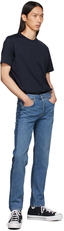 Blue Reconstructed Jeans: additional image