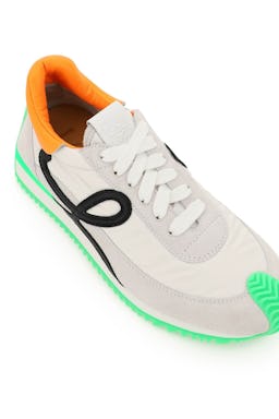 Loewe Flow Runner Sneakers In Leather And Nylon: additional image
