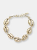 Seven Seas 18k Gold Plated Shell Bracelet: additional image