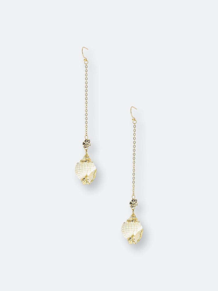 Deep Sea Shell Earring: image 1