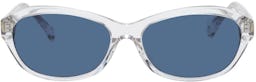 Transparent Wesley Sunglasses: image 1