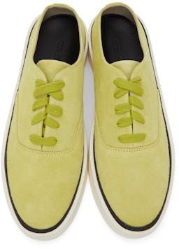 Green Suede 101 Backless Sneakers: additional image
