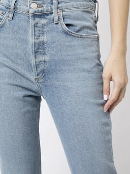 Riley Cropped Straight Jeans: additional image