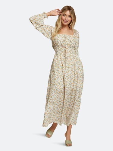 Floral Occasion Maxi Dress: image 1