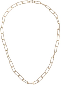 Gold Rosa Chain Necklace: image 1