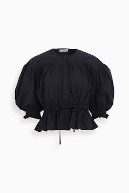 Minnie Blouse in Noir: image 1