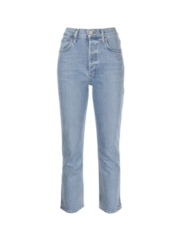 Riley Cropped Straight Jeans: image 1