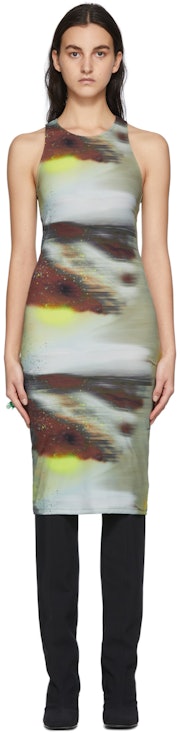 SSENSE Exclusive Multicolor Akira Dress: image 1