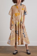 Soho Shirtdress in Camel Multi: additional image
