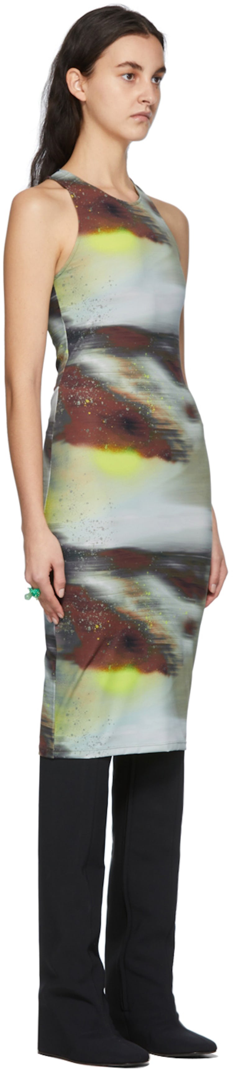 SSENSE Exclusive Multicolor Akira Dress: additional image