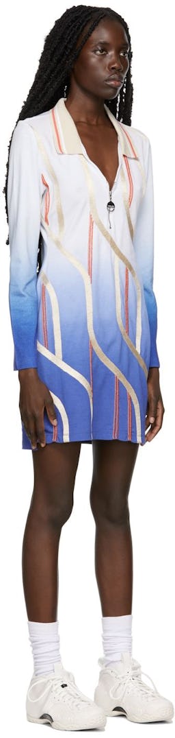 Blue Braid Polo Dress: additional image