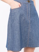 Stretch Denim Mini Skirt: additional image