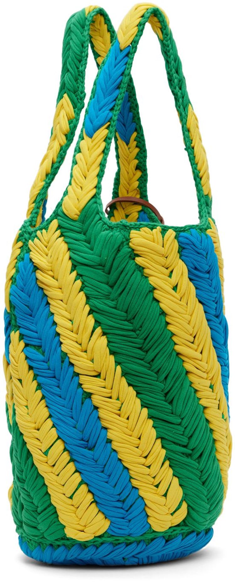 Multicolor Knit Shopper Bag: additional image