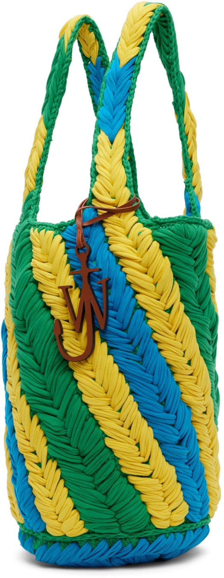 Multicolor Knit Shopper Bag: additional image