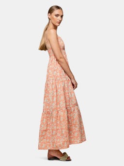 Thea Maxi Dress In Ischia Paisley: additional image