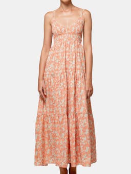 Thea Maxi Dress In Ischia Paisley: additional image