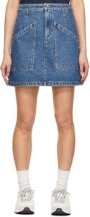 Blue Claudie Skirt: image 1