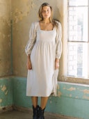 Linen Doreen Dress: additional image