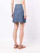 Stretch Denim Mini Skirt: additional image