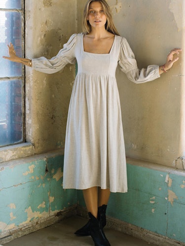 Linen Doreen Dress: image 1
