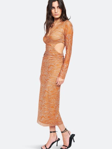 Charli Cut Out Midi Dress: image 1