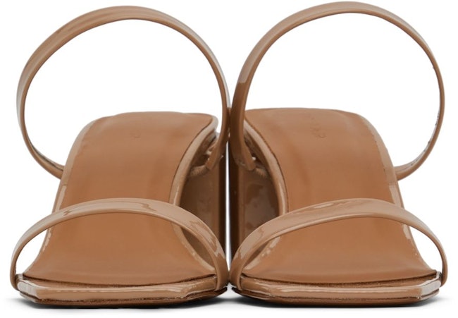 Beige Tanya Heeled Sandals: additional image