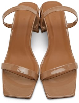 Beige Tanya Heeled Sandals: additional image