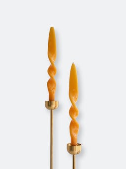 taper candle set (honey): additional image