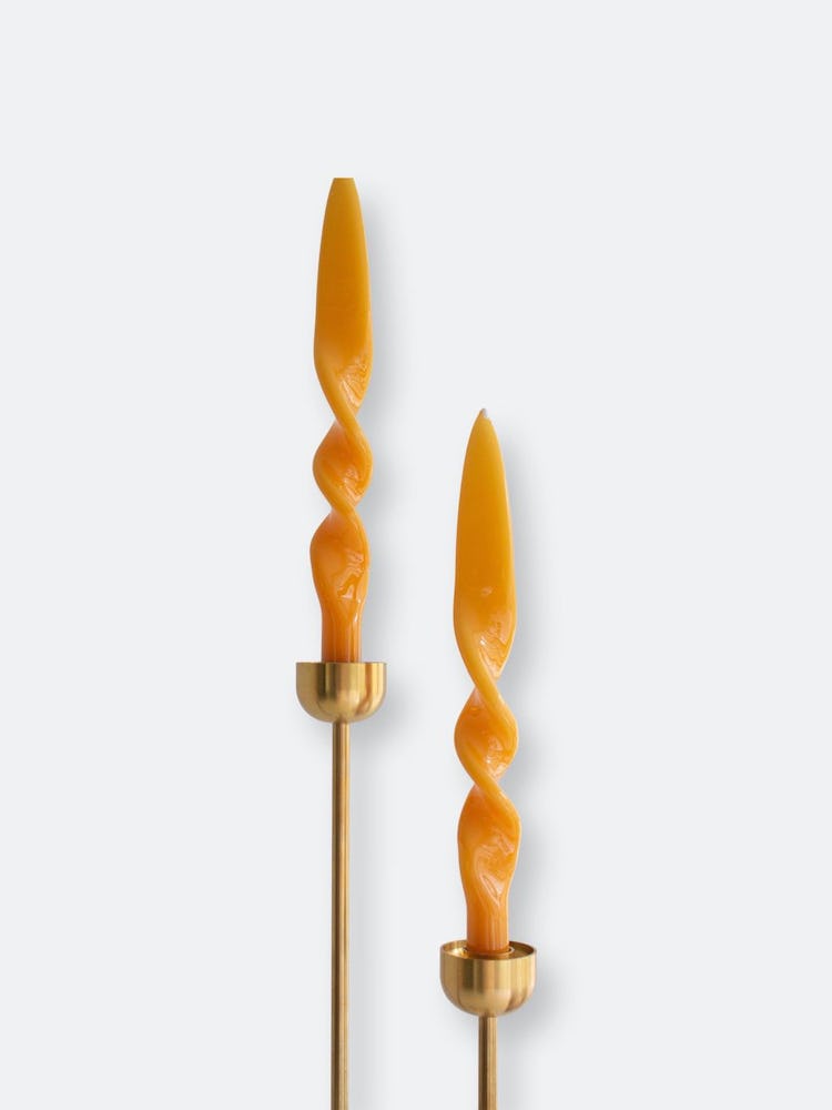 taper candle set (honey): additional image