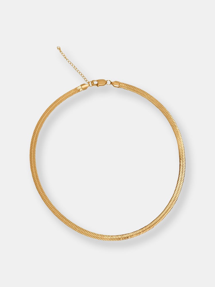 Thick Herringbone Necklace: image 1