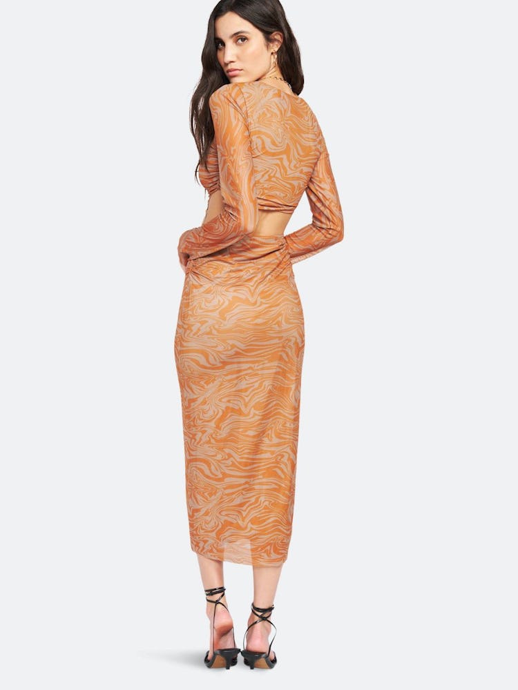 Charli Cut Out Midi Dress: additional image