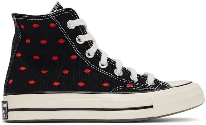 Black Chuck 70 Hi Sneakers: image 1