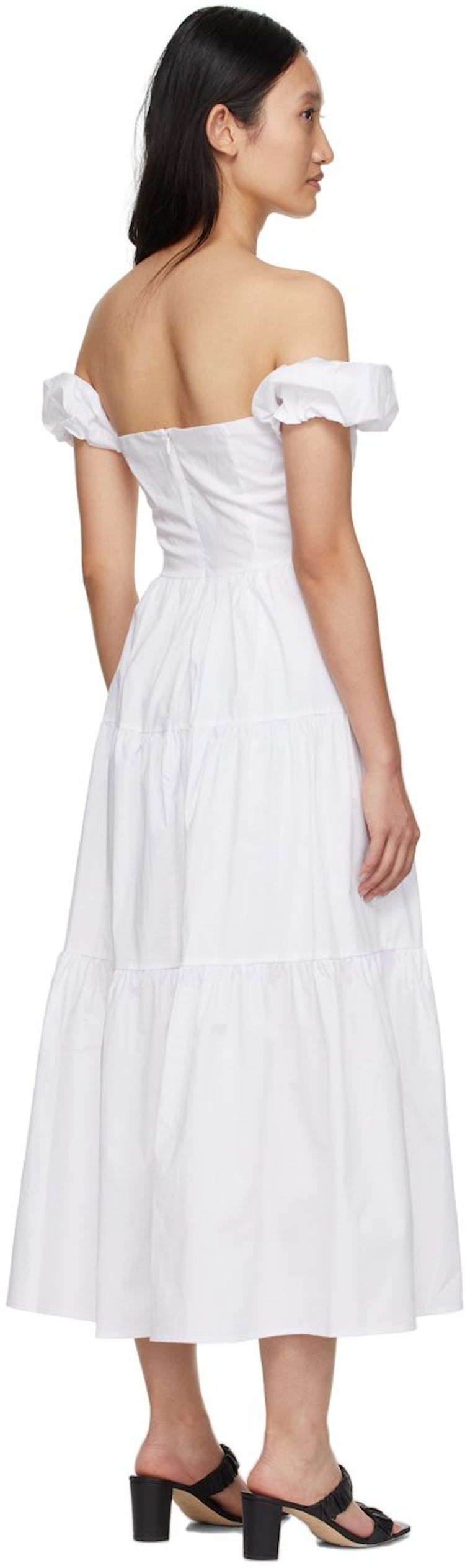 White Elio Dress: additional image