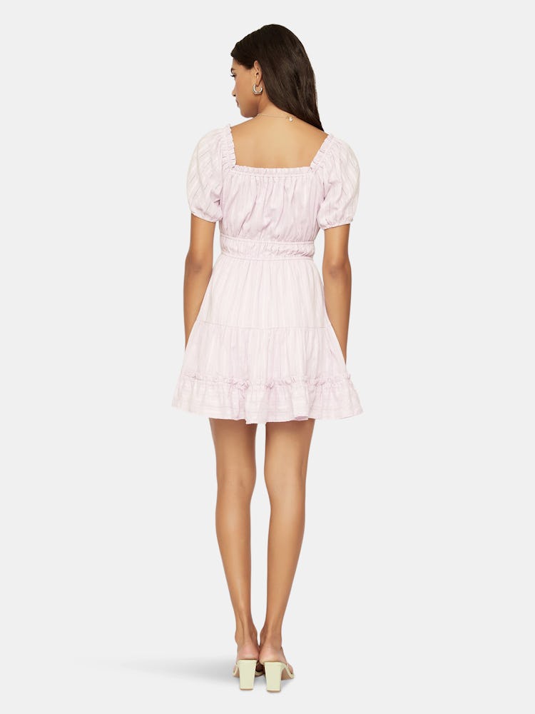 Lilac Mini Dress: additional image