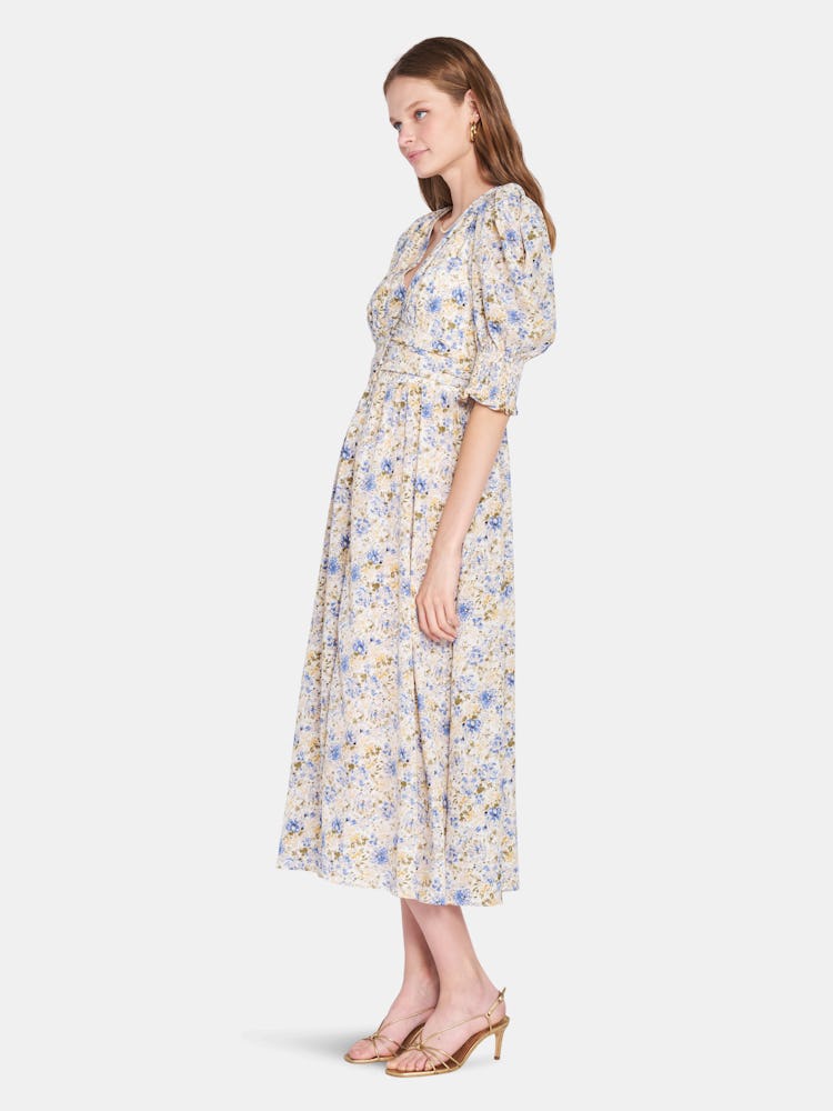 Isabella Floral Midi Dress: additional image