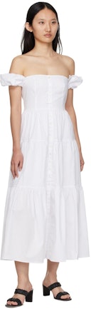 White Elio Dress: additional image