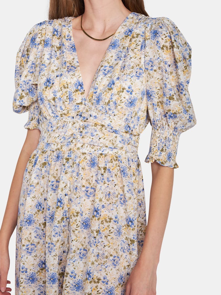 Isabella Floral Midi Dress: additional image