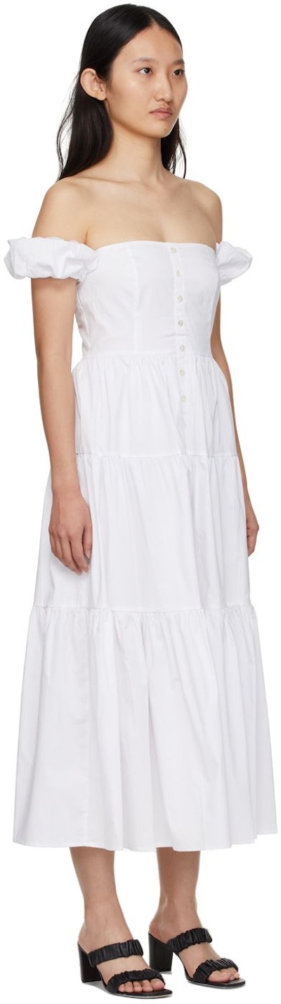 White Elio Dress: image 1