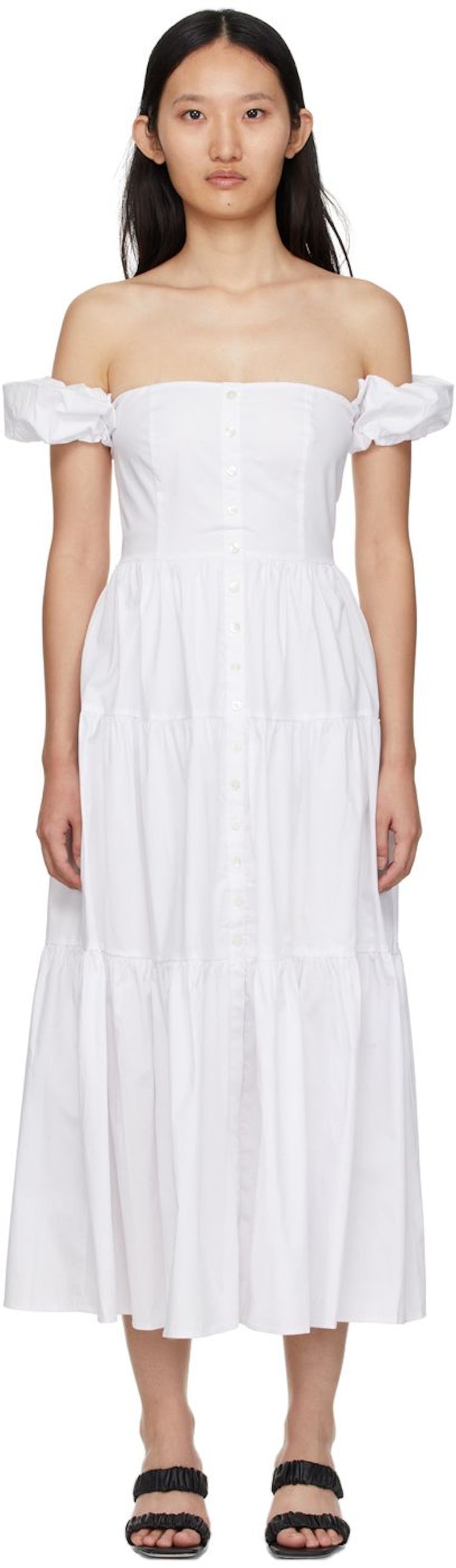 White Elio Dress: additional image
