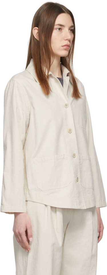 White Pany Oxford Jacket: additional image
