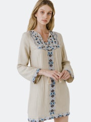 Barnes Embroidered Dress: image 1