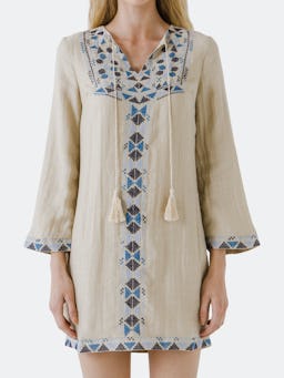 Barnes Embroidered Dress: additional image