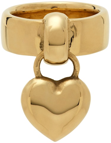 Gold Amorina Charm Ring: image 1