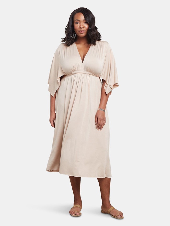 Mid-Length Caftan - Plus Size: additional image