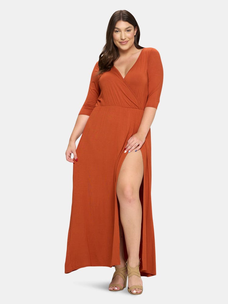 Maxi Wrap Dress: additional image